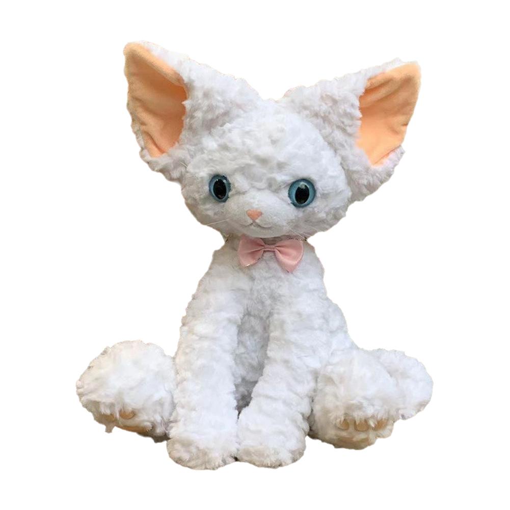 Curly Hair Cat Plush Toy 40cm - Cute Stuffed Kitten Doll with Big Ears & Lifelike Eyes Companion Pillow for Sleeping Room Decor
Curly Hair Cat Plush Toy 40cm - Cute Stuffed Kitten Doll with Big Ears & Lifelike Eyes Companion Pillow for Sleeping Room Decor