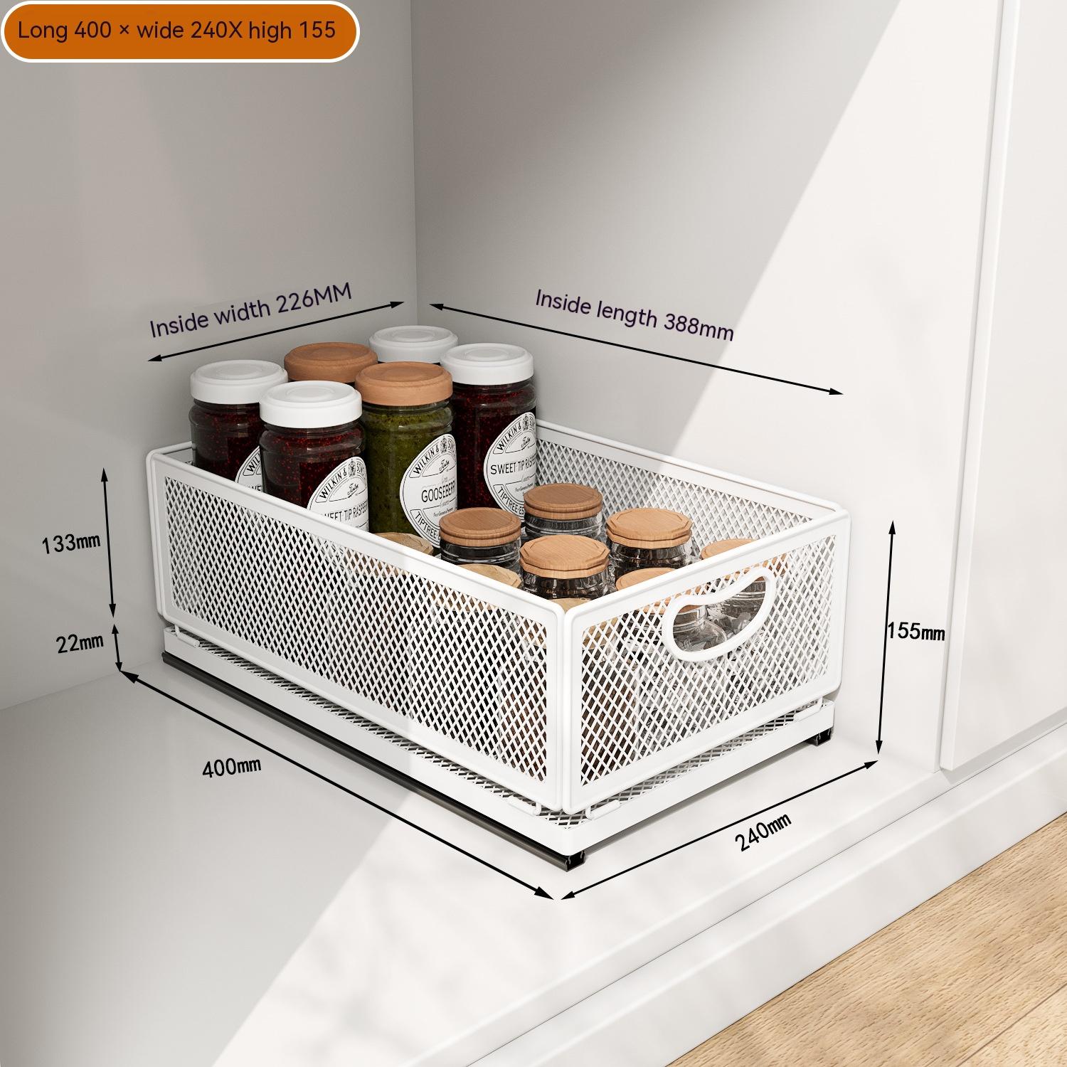 Выдвижной органайзер для ящика шкафа, корзина для хранения для гардероба, крепится клейкой пленкой, металлические выдвижные полки для кладовой для кухни
Выдвижной органайзер для ящика шкафа, корзина для хранения для гардероба, крепится клейкой пленкой, металлические выдвижные полки для кладовой для кухни