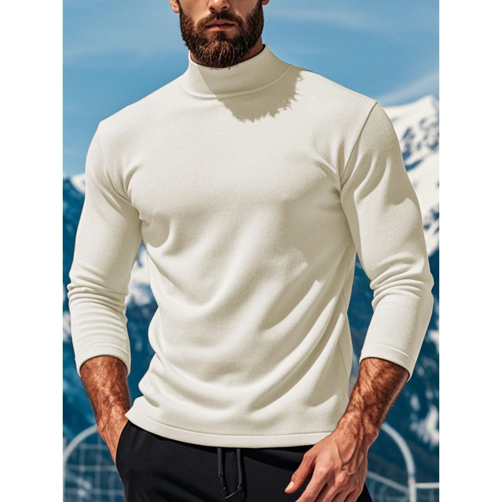 Men s Autumn/Winter Vintage High-Neck Long-Sleeved T-Shirt with Wool Blend Lining Mature-Style Inner Layer for Hoodies XXXL
Men s Autumn/Winter Vintage High-Neck Long-Sleeved T-Shirt with Wool Blend Lining Mature-Style Inner Layer for Hoodies XXXL