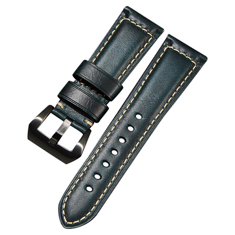 Genuine Cow Leather Watchband 26mm Universal Retro Watch Strap G
Genuine Cow Leather Watchband 26mm Universal Retro Watch Strap G