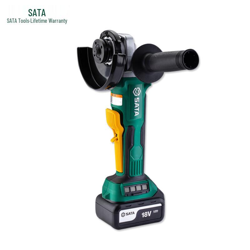 SATA J-Series 18V Cordless Brushless Angle Grinder CN plug (adapter included)
SATA J-Series 18V Cordless Brushless Angle Grinder CN plug (adapter included)