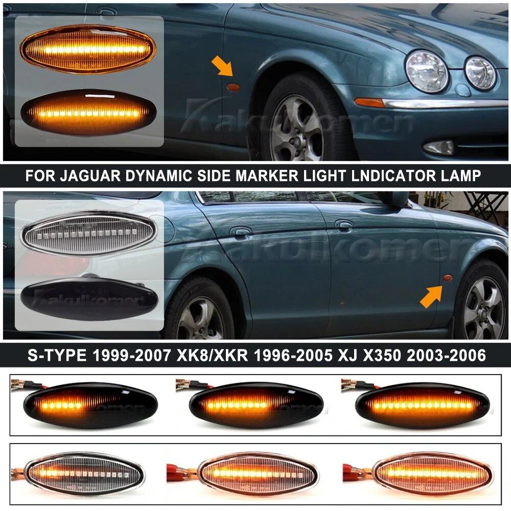 Боковой габаритный фонарь для JAGUAR XK8 S-Type XK 8/XKR XJ X350, динамический светодиодный указатель поворота, мигающий индикатор
Боковой габаритный фонарь для JAGUAR XK8 S-Type XK 8/XKR XJ X350, динамический светодиодный указатель поворота, мигающий индикатор