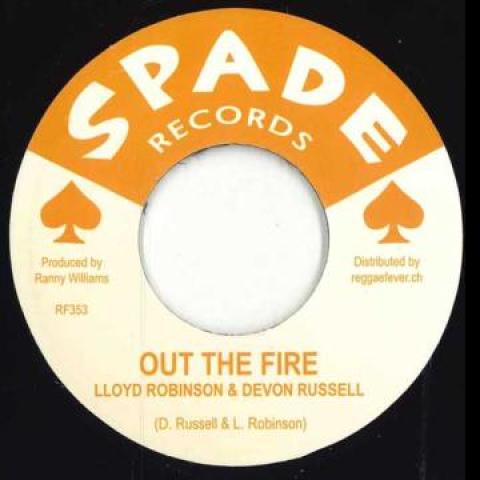 7inch Record LLOYD ROBINSON DEVON RUSSELL AU Out The Fire Cant Understand RF353 SpadeReggae F 2023 Europe Reggae Ska Dub
7inch Record LLOYD ROBINSON DEVON RUSSELL AU Out The Fire Cant Understand RF353 SpadeReggae F 2023 Europe Reggae Ska Dub