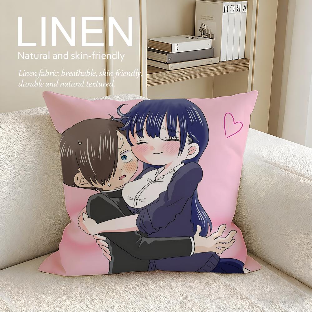 The Dangers in My Heart Cushion Cover Linen Decorative Pillowcase Set Pcs x x Breathable Washable Sofa Cushion Cover 30X30cm
The Dangers in My Heart Cushion Cover Linen Decorative Pillowcase Set Pcs x x Breathable Washable Sofa Cushion Cover 30X30cm