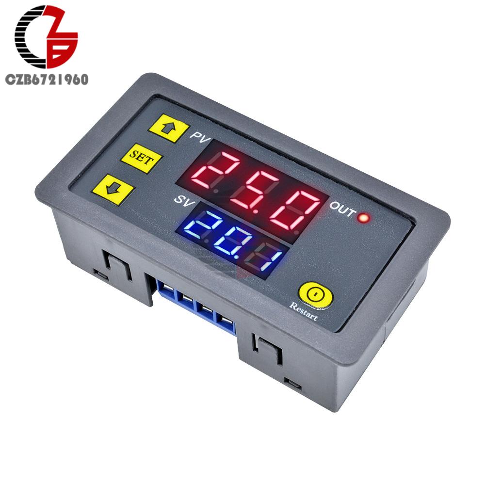 12V 110V 220V Dual LED Display Digital Time Delay Relay Module Timing Delay Cycle Timer Relay Control Switch Time Relay Module DC 12V
12V 110V 220V Dual LED Display Digital Time Delay Relay Module Timing Delay Cycle Timer Relay Control Switch Time Relay Module DC 12V