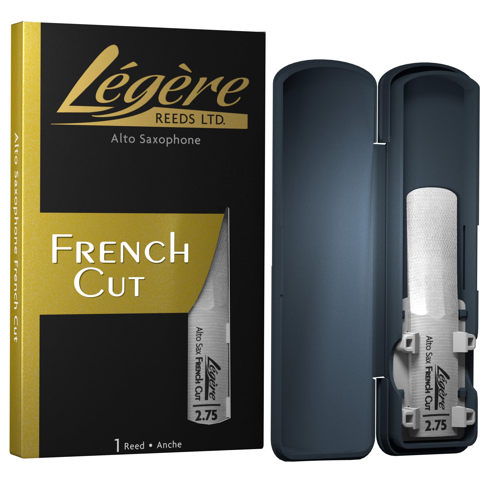 Légère Reeds High Quality Synthetic Woodwind Reed Alto Saxophone French Cut Strength 2.75 (ASF2.75)
Légère Reeds High Quality Synthetic Woodwind Reed Alto Saxophone French Cut Strength 2.75 (ASF2.75)