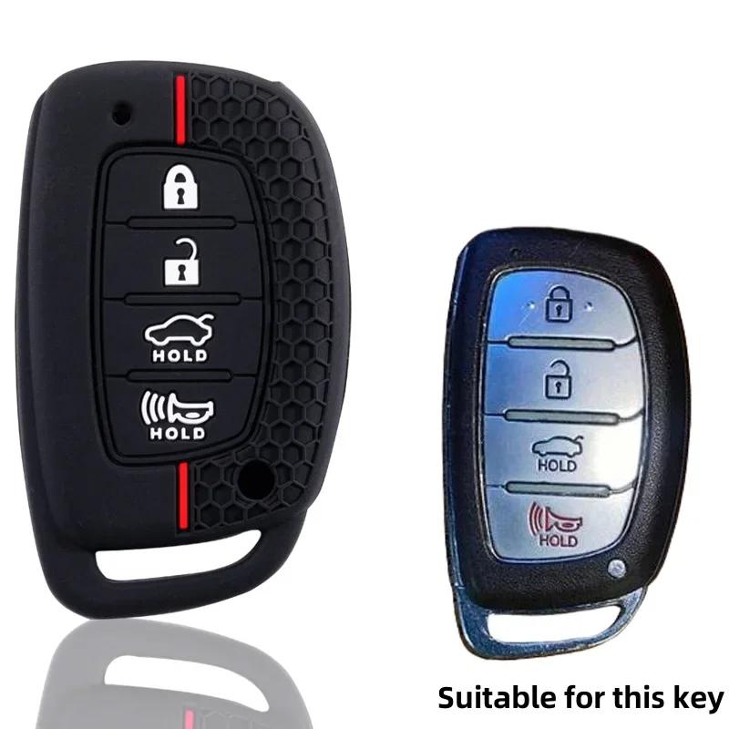 Silicone New Car Smart Key Case Cover For Hyundai Tucson Santa Fe Rena Sonata Elantra Creta Ix35 Ix45 I10 I30 I40
Silicone New Car Smart Key Case Cover For Hyundai Tucson Santa Fe Rena Sonata Elantra Creta Ix35 Ix45 I10 I30 I40