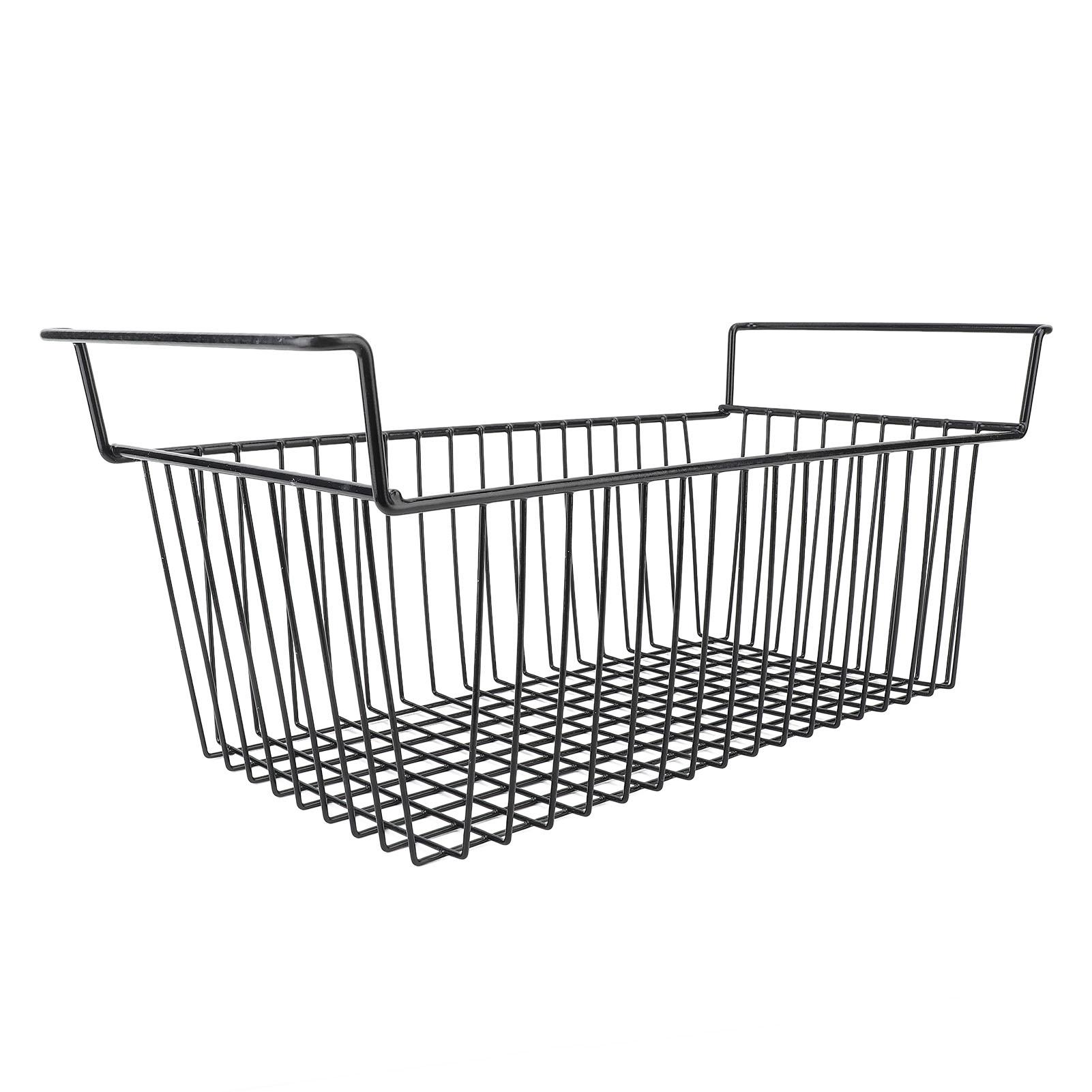 2 шт., органайзер для морозильной камеры, корзина для контейнеров, штабелируемая стойка для хранения, металлическая проволока, черный цвет L70cm X W30cm X H27cm8.5cm Han
2 шт., органайзер для морозильной камеры, корзина для контейнеров, штабелируемая стойка для хранения, металлическая проволока, черный цвет L70cm X W30cm X H27cm8.5cm Han