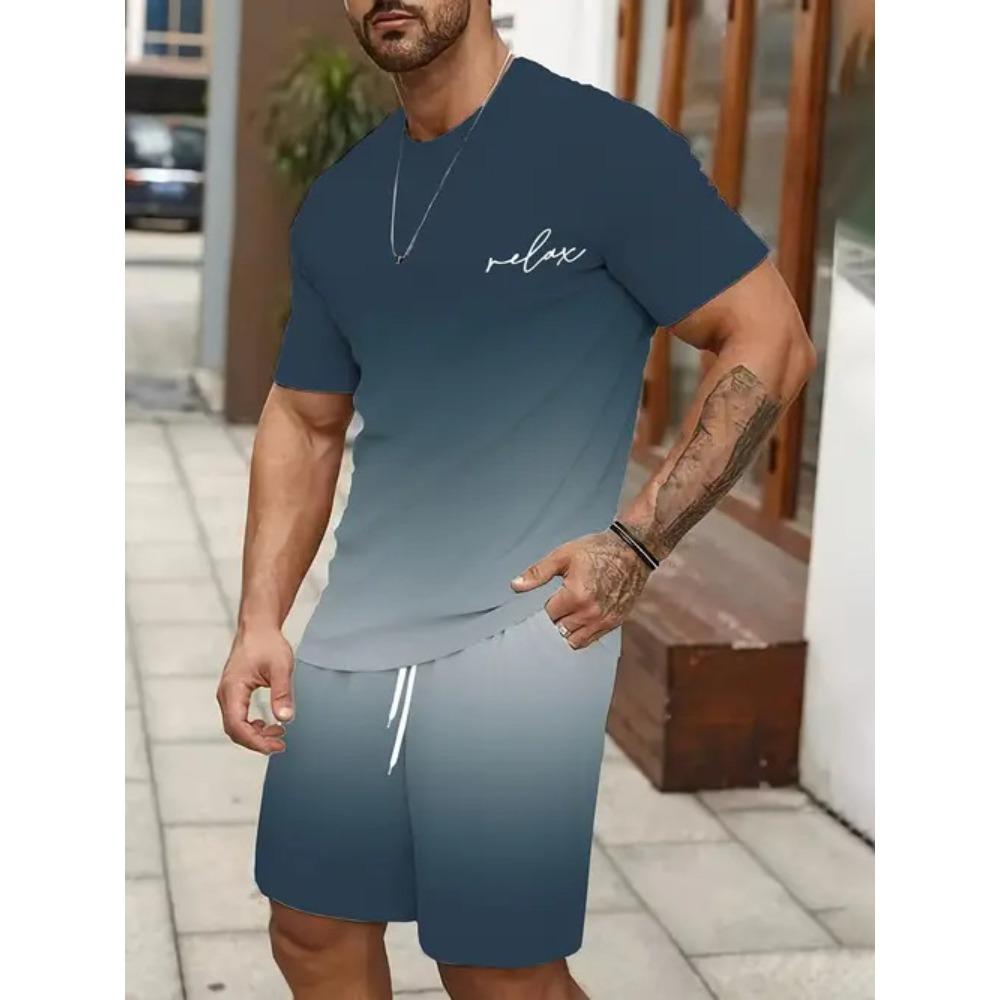 Summer Men s 3D Printing Gradual Change Sports Suit Fashion Versatile Trend Casual Breathable 6XL
Summer Men s 3D Printing Gradual Change Sports Suit Fashion Versatile Trend Casual Breathable 6XL