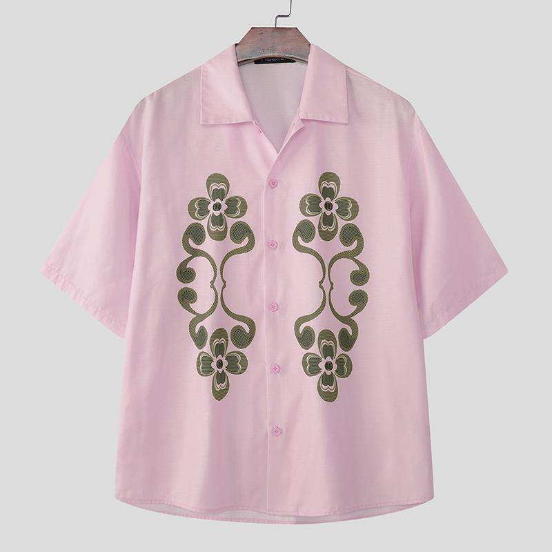 INCERUN Oversized Men Lapel Neck Short Sleeve PrintButtons Up Casual Loose Shirts 4XL
INCERUN Oversized Men Lapel Neck Short Sleeve PrintButtons Up Casual Loose Shirts 4XL