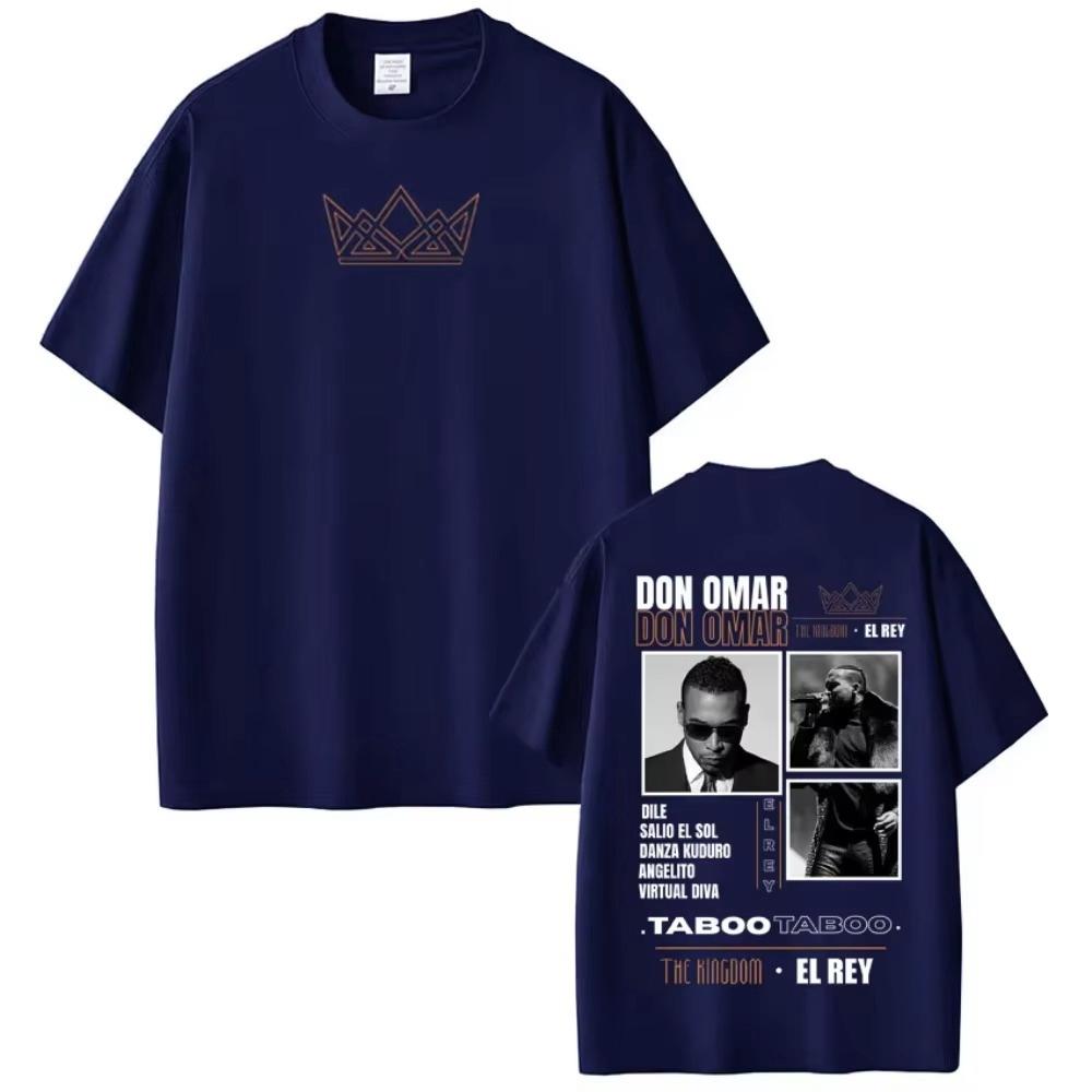 Rapper Don Omar Album Printed Tshirts Unisex Women Fashion Tshirts Shortsleeved Casual Cotton Hiphop Tshirts Streetwears 3XL
Rapper Don Omar Album Printed Tshirts Unisex Women Fashion Tshirts Shortsleeved Casual Cotton Hiphop Tshirts Streetwears 3XL