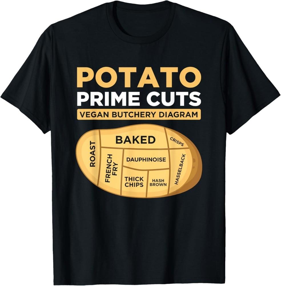 Funny Potato Prime Cuts Vegan Vegetarian Gift Unisex Black Gift Unisex T-Shirt M
Funny Potato Prime Cuts Vegan Vegetarian Gift Unisex Black Gift Unisex T-Shirt M