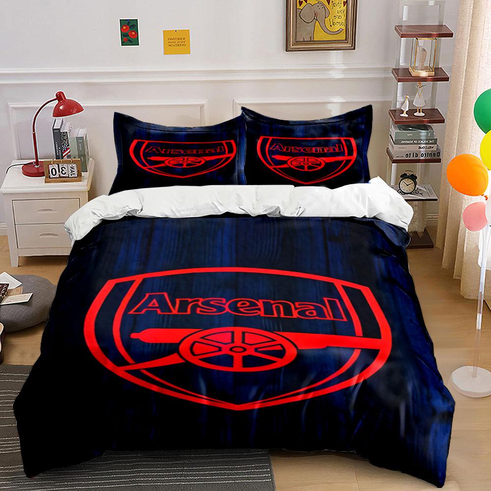 Red Arsenal logo pattern. Bedding sets Duvet cover sets Duvet covers Pillowcases(1 * Duvet Cover 2 * Pillowcases without duvet insert) 135x200cm
Red Arsenal logo pattern. Bedding sets Duvet cover sets Duvet covers Pillowcases(1 * Duvet Cover 2 * Pillowcases without duvet insert) 135x200cm