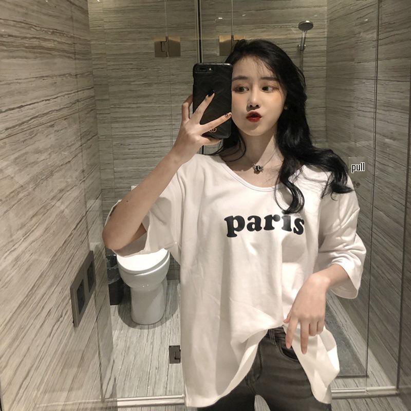 Женская свободная футболка с коротким рукавом в европейском и американском стиле 2024 года, корейский летний студенческий тренд с буквенным принтом Large белый
Женская свободная футболка с коротким рукавом в европейском и американском стиле 2024 года, корейский летний студенческий тренд с буквенным принтом Large белый