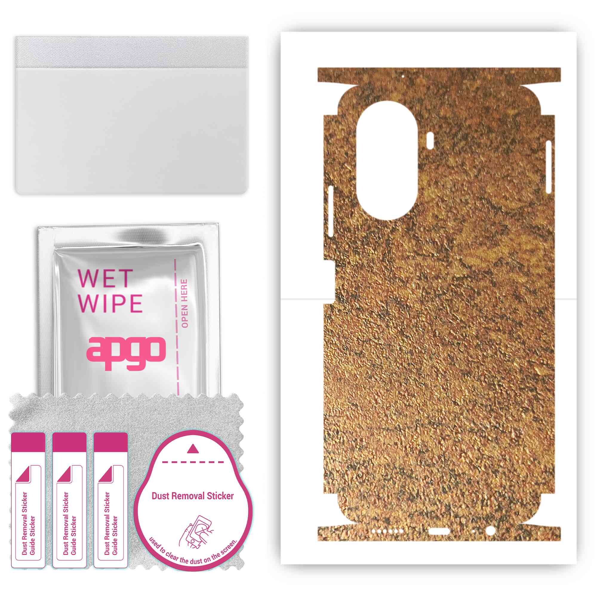 apgo Protective Skin Sticker for the back+sides compatible with Huawei Nova Y70 Plus, Full Wrap Film, Foil, Vinyl - Pattern Rusty Copper
apgo Protective Skin Sticker for the back+sides compatible with Huawei Nova Y70 Plus, Full Wrap Film, Foil, Vinyl - Pattern Rusty Copper