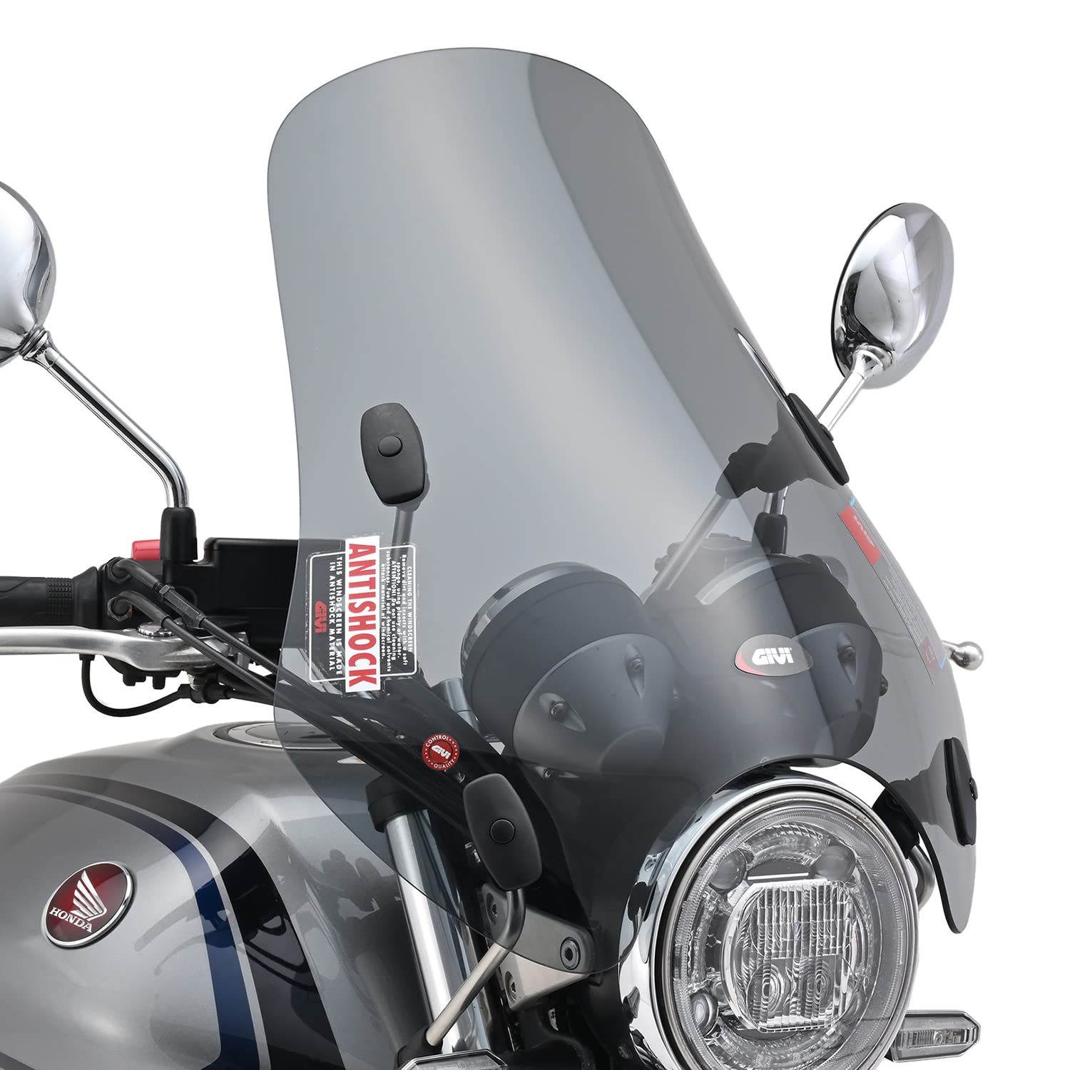 GIVI Мотоциклетный экран Универсальный Руль A620 Большое Ветровое стекло 93960 (Вилка/Зажим для руля) Полудымчатый дым
GIVI Мотоциклетный экран Универсальный Руль A620 Большое Ветровое стекло 93960 (Вилка/Зажим для руля) Полудымчатый дым