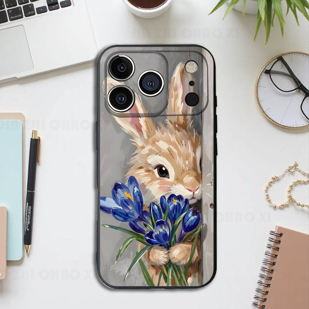 Cut Animal Rabbit Silicone Soft Phone Case For IPhone17 16 15 14 13 12 11 Pro Max Plus X XR SE Cover iPhone17promax
Cut Animal Rabbit Silicone Soft Phone Case For IPhone17 16 15 14 13 12 11 Pro Max Plus X XR SE Cover iPhone17promax