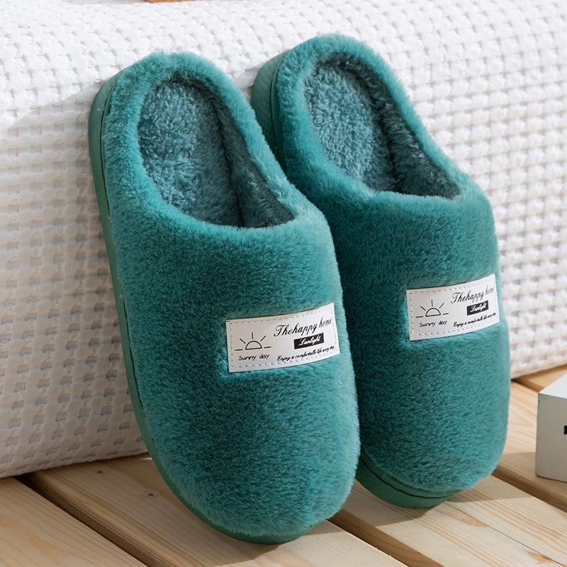 Unisex Plush Cotton Slippers - Warm & Non-Slip for Autumn/Winter Home Wear 36-37 (Fits Size 34-35)
Unisex Plush Cotton Slippers - Warm & Non-Slip for Autumn/Winter Home Wear 36-37 (Fits Size 34-35)