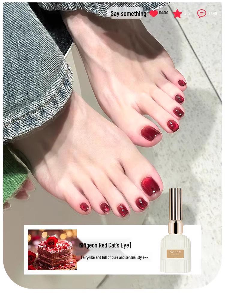 Гель-лак для ногтей Pigeon Red Cat Eye - Лестный, Осветляющий, Эксклюзив для летних салонов ногтей высокого класса
Гель-лак для ногтей Pigeon Red Cat Eye - Лестный, Осветляющий, Эксклюзив для летних салонов ногтей высокого класса