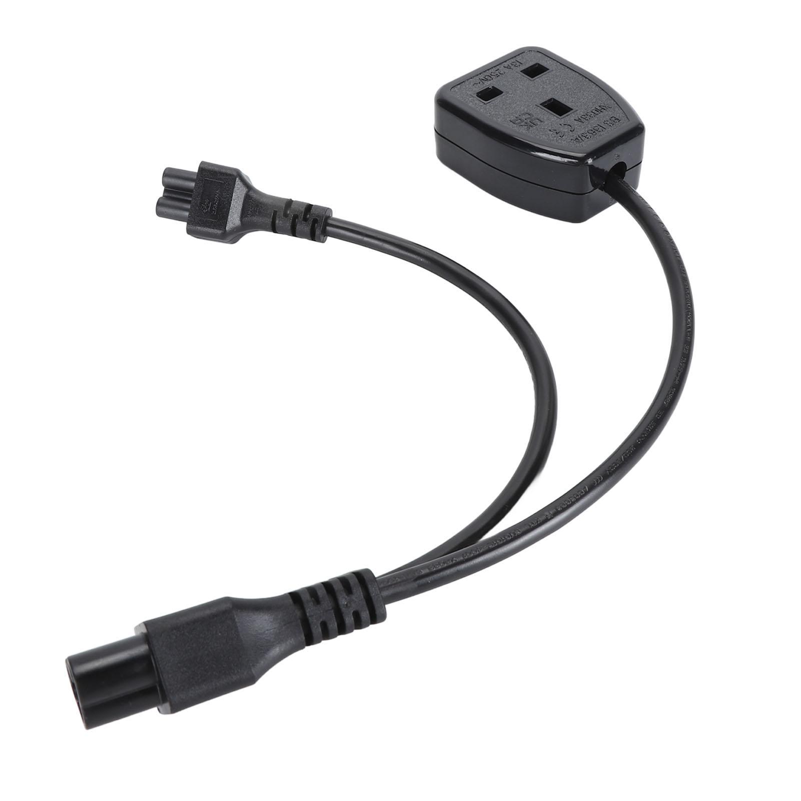 Power Plug Cable 30cm Y Shape IEC320 C6 Male to C5+ Female Replacement Power Cord Cable
Power Plug Cable 30cm Y Shape IEC320 C6 Male to C5+ Female Replacement Power Cord Cable