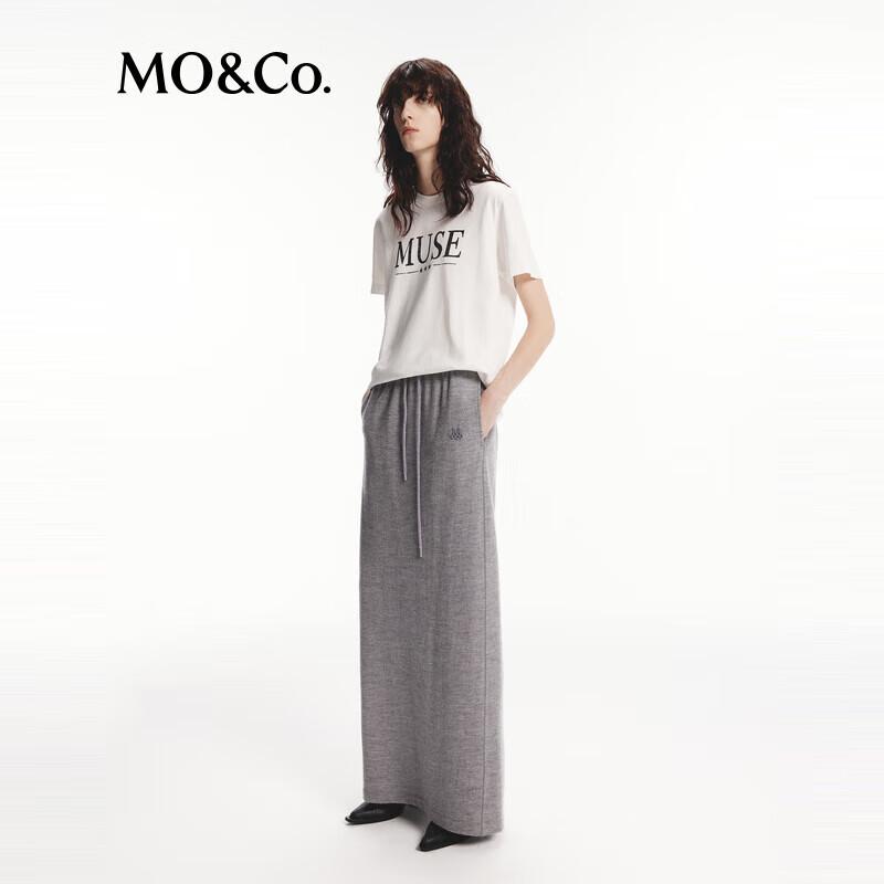 MO&Co. Women s 100% Merino Wool Drawstring Knitted Long Skirt L
MO&Co. Women s 100% Merino Wool Drawstring Knitted Long Skirt L