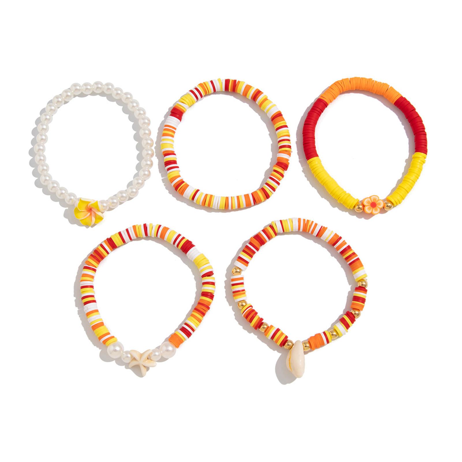 2/6 шт. Богемные браслеты для женщин Элемент океана Мягкая керамика Цветок Ракушка Морская звезда Браслет из бусин Маленькие свежие ручные аксессуары
2/6 шт. Богемные браслеты для женщин Элемент океана Мягкая керамика Цветок Ракушка Морская звезда Браслет из бусин Маленькие свежие ручные аксессуары