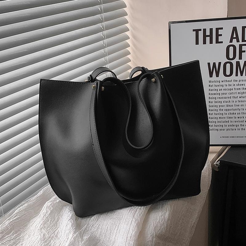 Большая вместительная женская сумка-тоут, летняя новая шикарная универсальная женская сумка на одно плечо, повседневная простая композитная сумка