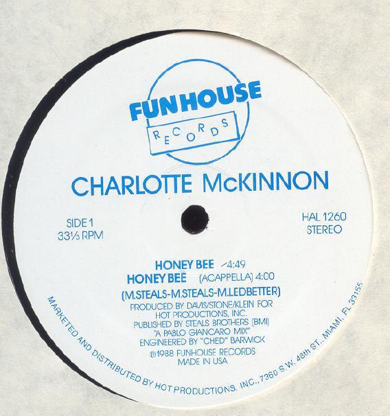 12-дюймовая пластинка ШАРЛОТТА МАККИННОН - Медоносная пчела HAL1260 Funhouse Record 1988 США Танцевальная и электронная Б/У
12-дюймовая пластинка ШАРЛОТТА МАККИННОН - Медоносная пчела HAL1260 Funhouse Record 1988 США Танцевальная и электронная Б/У