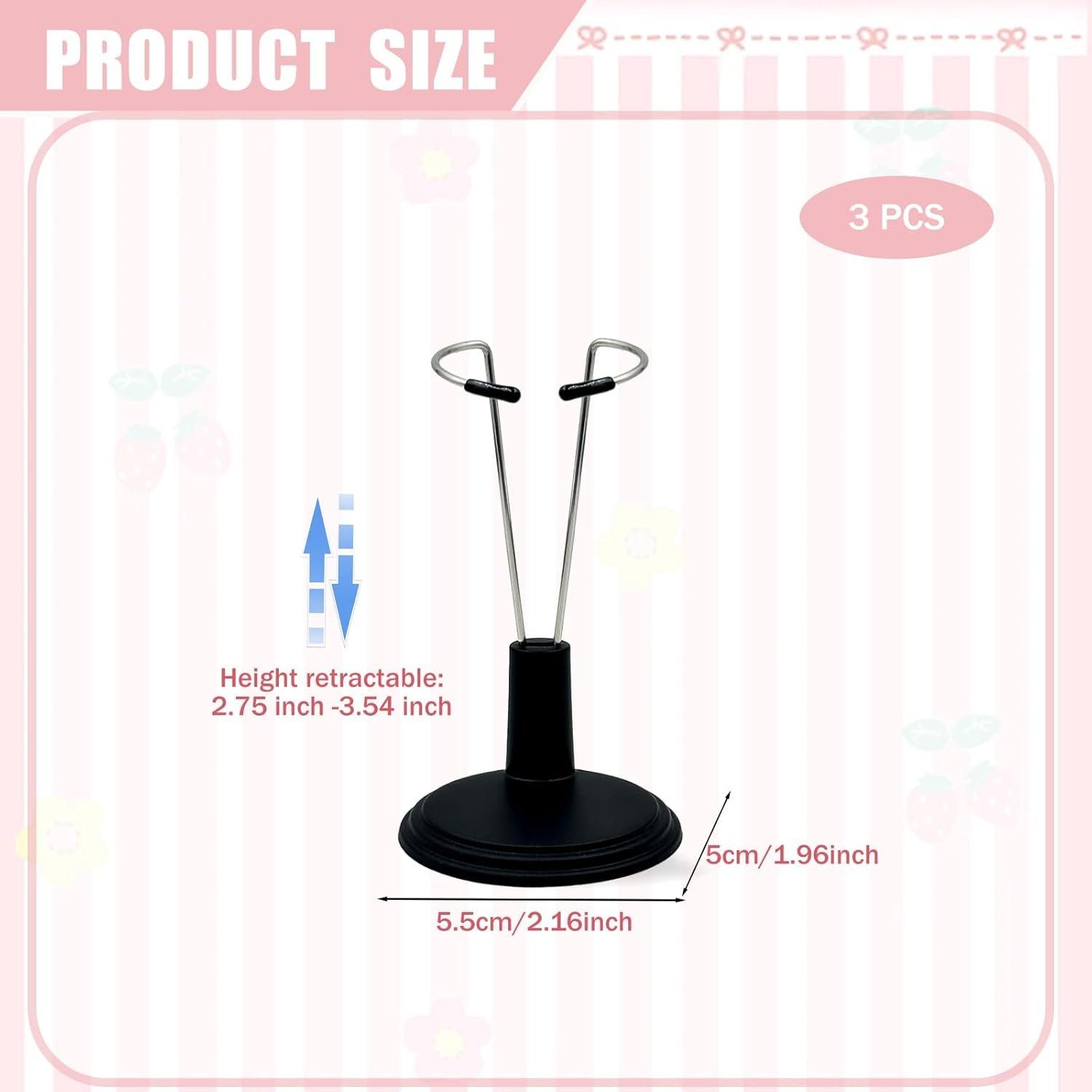 Adjustable Doll Stand for LABU,Doll Display Holder Support for 4-8 Inches Dolls,Keep The Doll in a Standing Position чорний
Adjustable Doll Stand for LABU,Doll Display Holder Support for 4-8 Inches Dolls,Keep The Doll in a Standing Position чорний