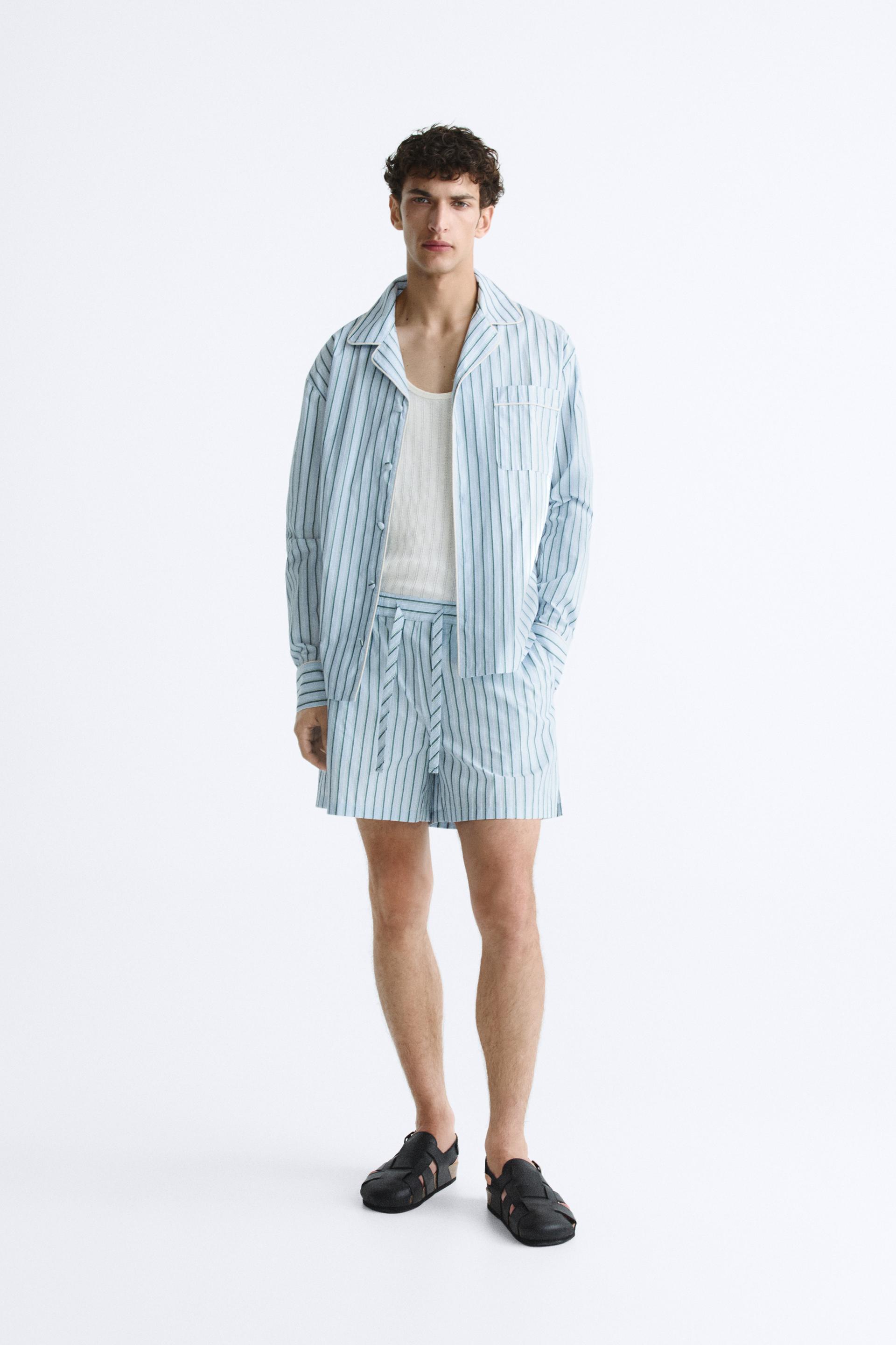 ШОРТЫ-БЕРМУДА ИЗ ПОПЛИНА 
ШОРТЫ-БЕРМУДА ИЗ ПОПЛИНА