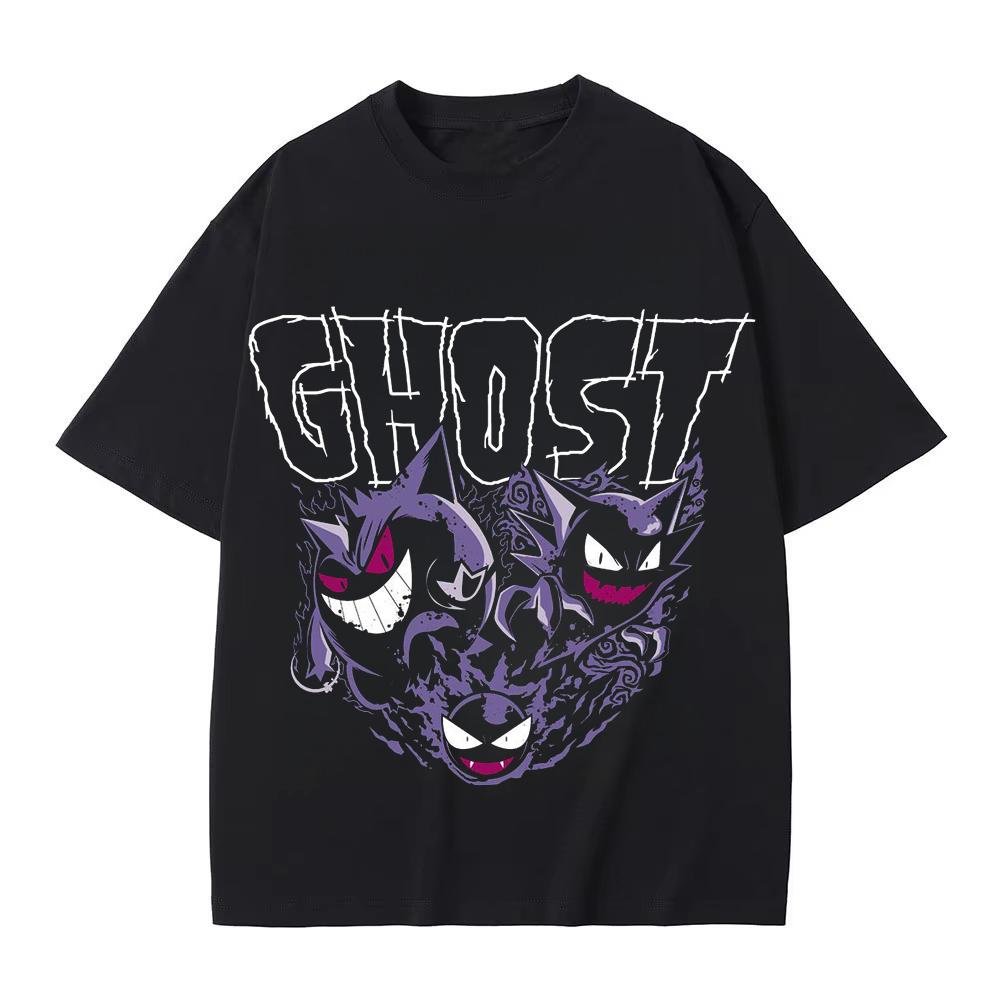 Pokémon Gastly Haunter Gengar Printed T - Shirt Summer New Men s & Women s Y2K Harajuku Style Loose Casual Short - Sleeved Top XL
Pokémon Gastly Haunter Gengar Printed T - Shirt Summer New Men s & Women s Y2K Harajuku Style Loose Casual Short - Sleeved Top XL