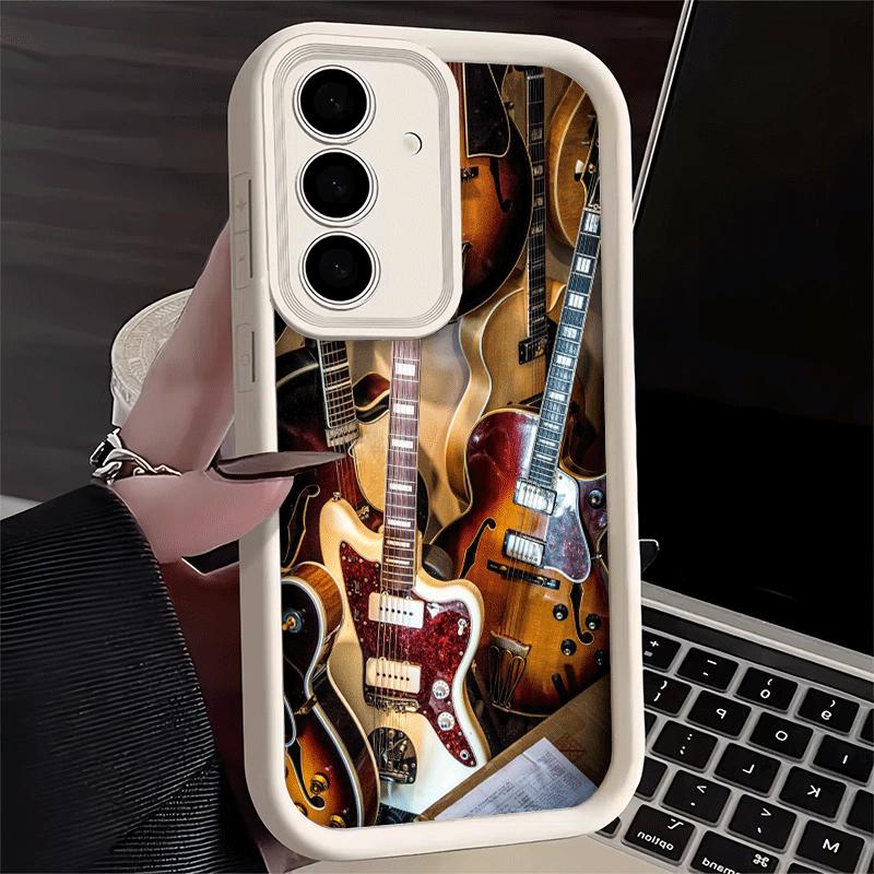 Phone Case for Samsung Galaxy S26 S25 Ultra S24 FE Guitar Retro Rock Music Shell S23 Plus S22 + S21 S20 5G Soft Silicone Funda Samsung S22 Ultra
Phone Case for Samsung Galaxy S26 S25 Ultra S24 FE Guitar Retro Rock Music Shell S23 Plus S22 + S21 S20 5G Soft Silicone Funda Samsung S22 Ultra