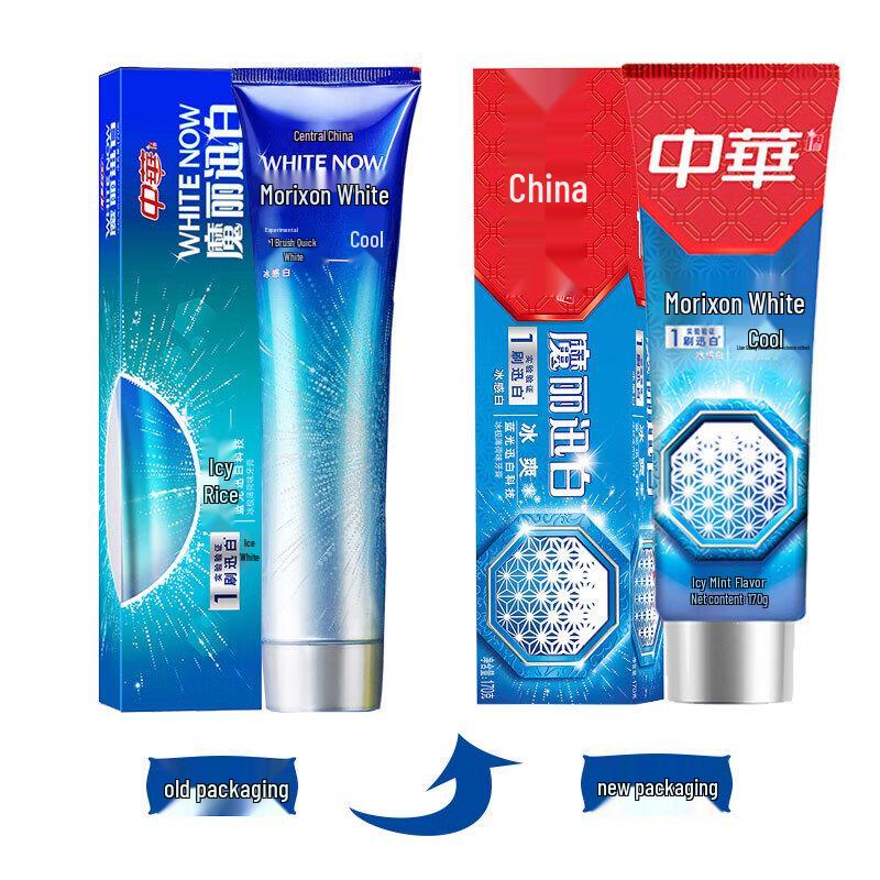 Zhonghua Magic White Toothpaste (Icy Mint, 4 x 170g)
Zhonghua Magic White Toothpaste (Icy Mint, 4 x 170g)