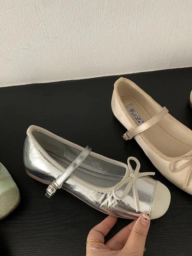 Women Flat Shoes Fashion Round Toe Shallow Slip On Ladies Soft Ladies Mary Jane Ballerinas Flat Heel Casual Ballet Sho 40 серебряный
Women Flat Shoes Fashion Round Toe Shallow Slip On Ladies Soft Ladies Mary Jane Ballerinas Flat Heel Casual Ballet Sho 40 серебряный