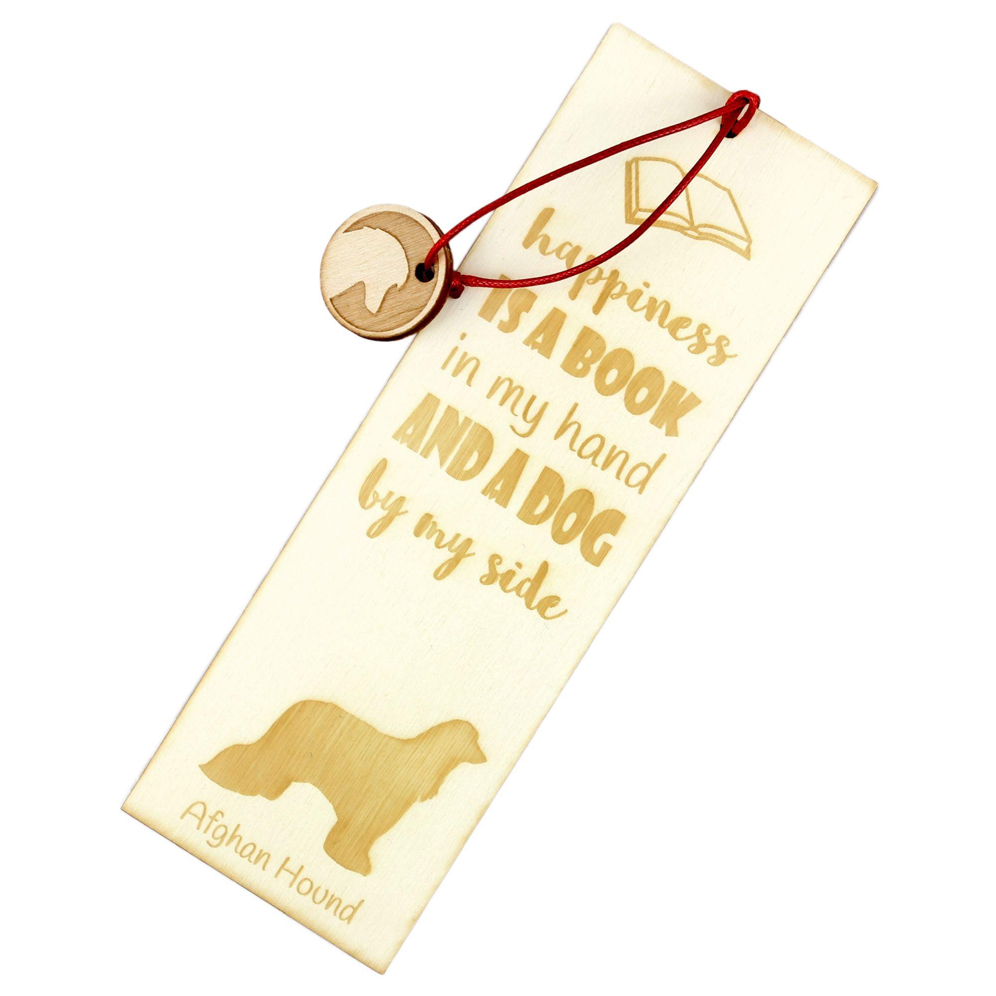 Afghan Hound, Tazi - dog bookmark, personalized bookmark, dog gadget for Art-Dog brand readers
Afghan Hound, Tazi - dog bookmark, personalized bookmark, dog gadget for Art-Dog brand readers