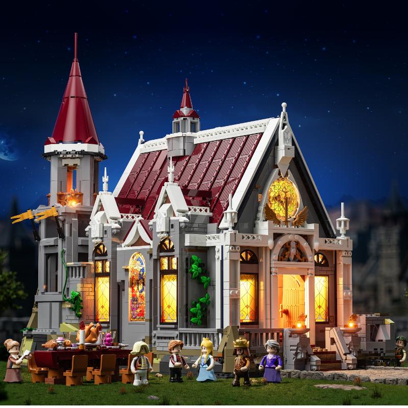 Medieval Series King s Banquet Hall Building Blocks Large Building Assembly Models Street View Ornaments Collectibles Gifts no box
Medieval Series King s Banquet Hall Building Blocks Large Building Assembly Models Street View Ornaments Collectibles Gifts no box