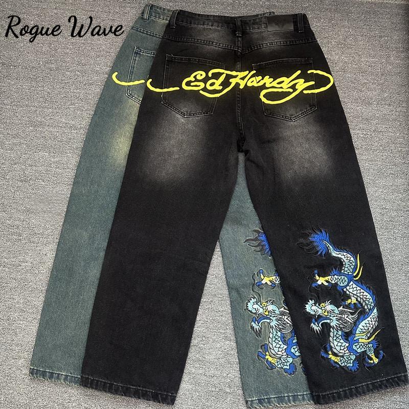 RogueWave European and American Retro High Street Hip-hop Oldschool Skull Embroidery Loose Casual Stylish Jeans Trousers 36
RogueWave European and American Retro High Street Hip-hop Oldschool Skull Embroidery Loose Casual Stylish Jeans Trousers 36