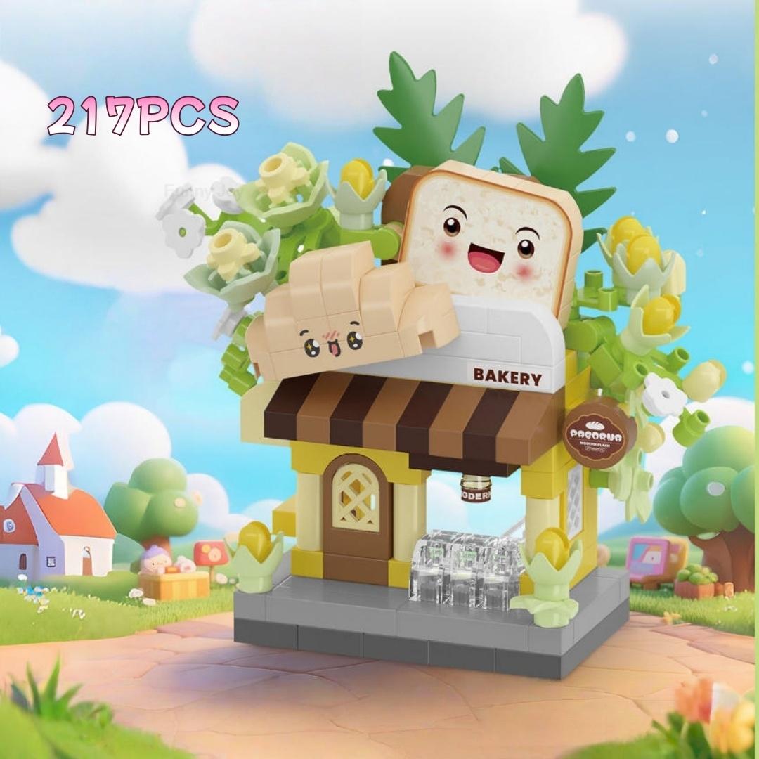 Funny Joy Library Candy Store Street View Coffee Pet Bread Flower Hamburger Small Shop City Building Blocks Street Store Toys No Box
Funny Joy Library Candy Store Street View Coffee Pet Bread Flower Hamburger Small Shop City Building Blocks Street Store Toys No Box