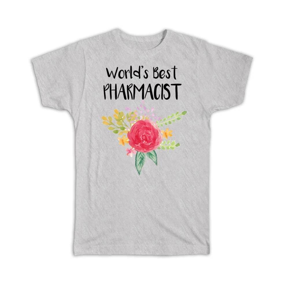 Gift T-Shirt : Worlds Best Pharmacist Work Job Cute Flower Christmas Birthday L
Gift T-Shirt : Worlds Best Pharmacist Work Job Cute Flower Christmas Birthday L