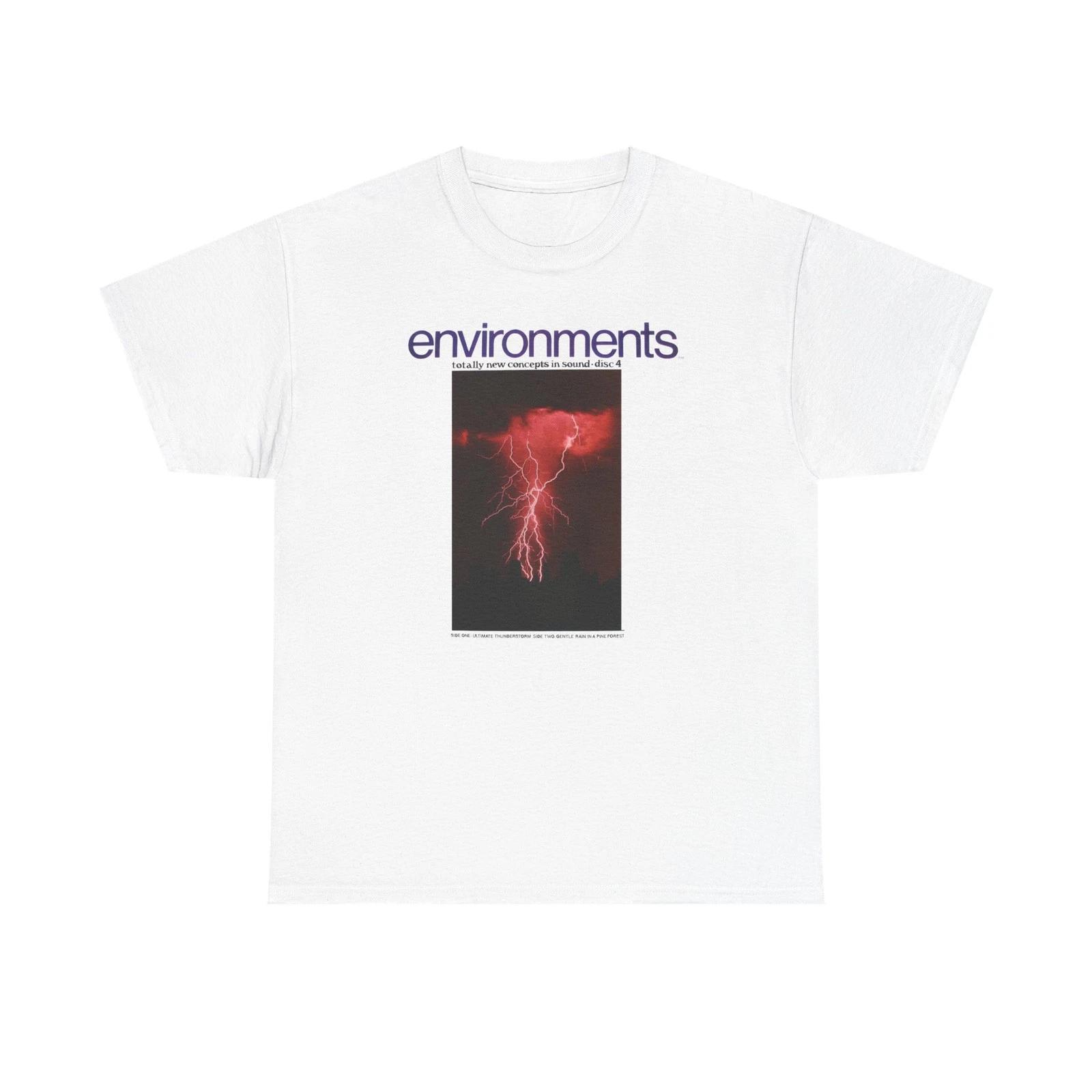Environments Disc 4 Shirt - Thunder & Rain Therapy, Field Recording M
Environments Disc 4 Shirt - Thunder & Rain Therapy, Field Recording M