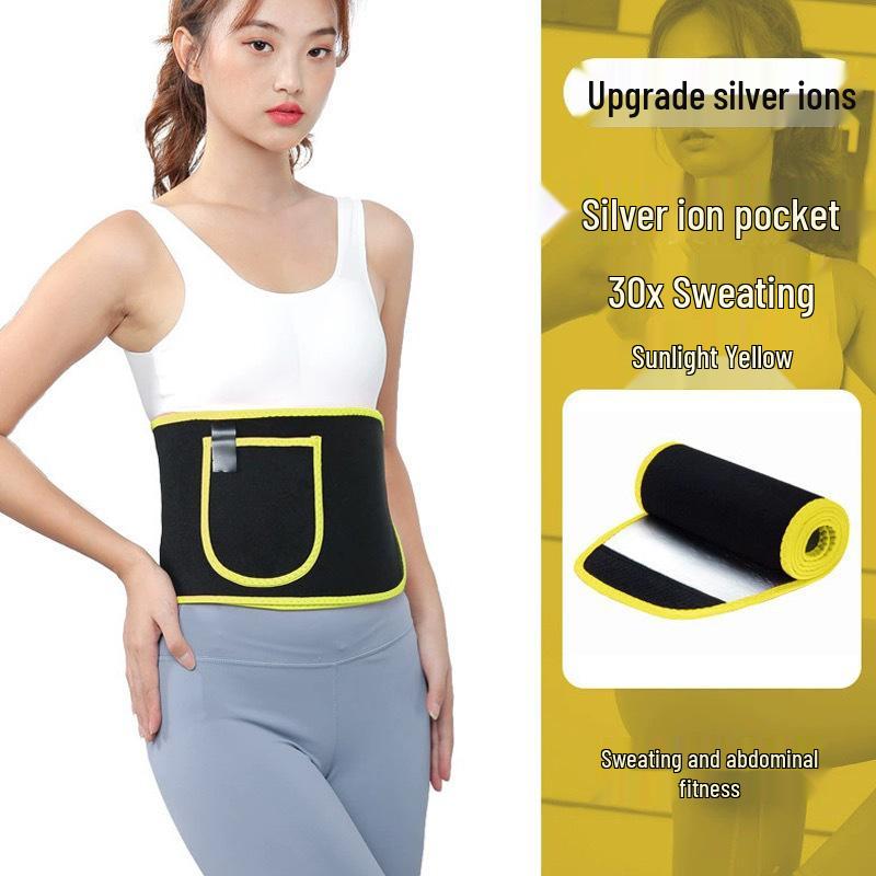 Silver Ion Waist Trainer: Sweat-Inducing, Body Sculpting Lumbar Support for Running, Yoga, and Fat Burning
Silver Ion Waist Trainer: Sweat-Inducing, Body Sculpting Lumbar Support for Running, Yoga, and Fat Burning