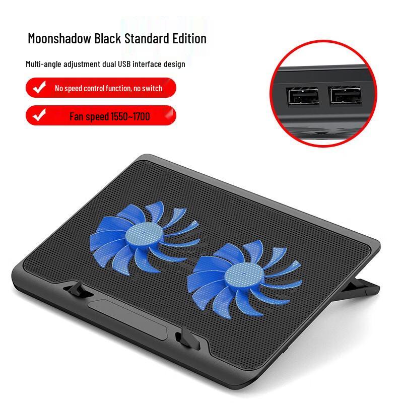 ZHAOGUNI Laptop Cooling Pad with Five Silent Fans
ZHAOGUNI Laptop Cooling Pad with Five Silent Fans