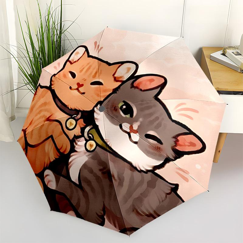 1pc Cats Automatic Opening/Closing Umbrella with Operation & Windproof Canopy yy260311072
1pc Cats Automatic Opening/Closing Umbrella with Operation & Windproof Canopy yy260311072