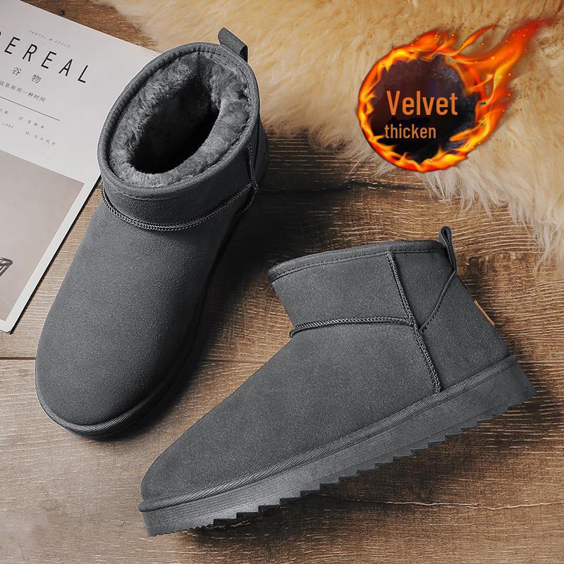 Men s Fur-Lined Snow Boots - Non-Slip, Warm Cotton Shoes for Winter Outdoor Use 40
Men s Fur-Lined Snow Boots - Non-Slip, Warm Cotton Shoes for Winter Outdoor Use 40