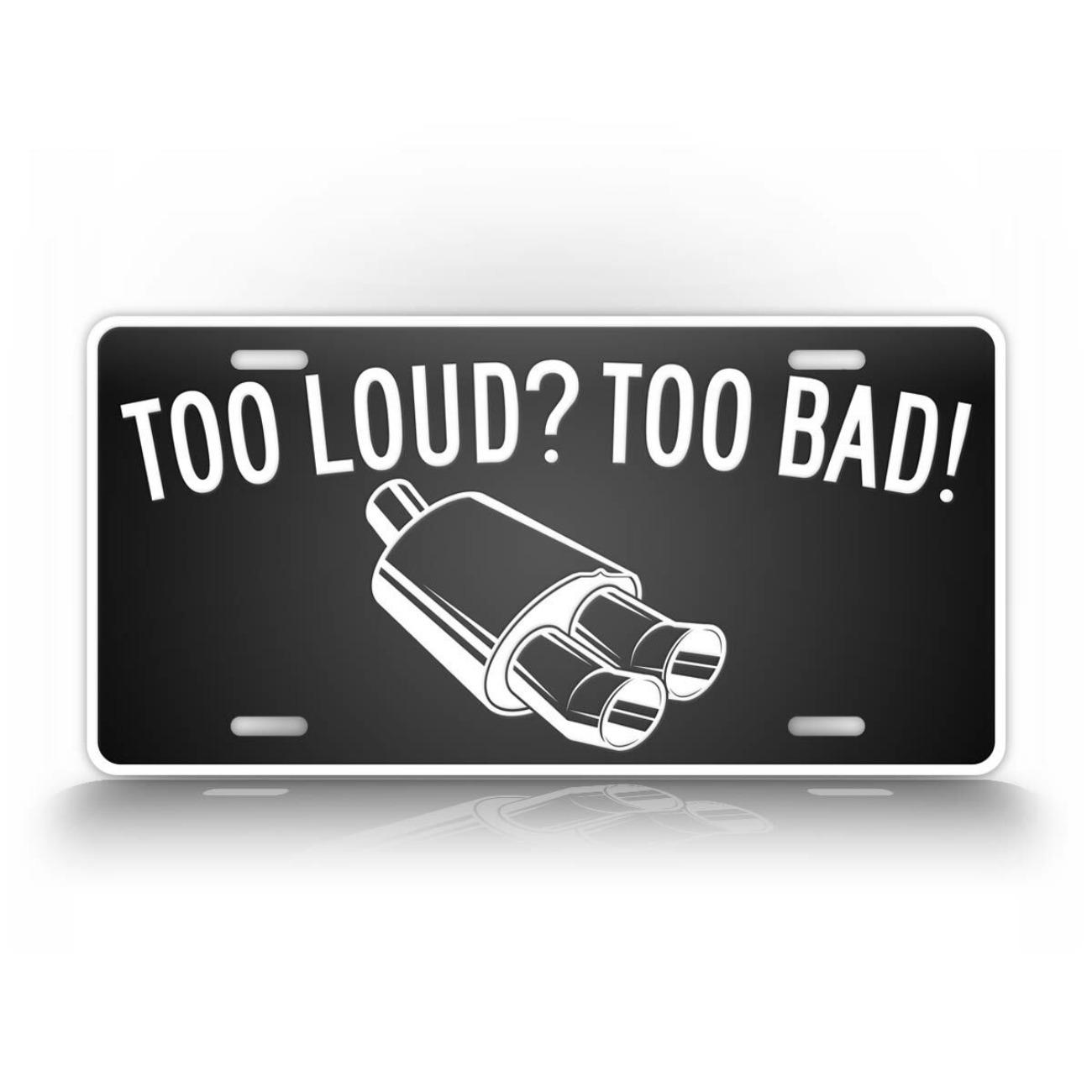 Personalized Metal Tin Sign Too Loud Too Bad Funny Sarcastic Wall Decor білий
Personalized Metal Tin Sign Too Loud Too Bad Funny Sarcastic Wall Decor білий