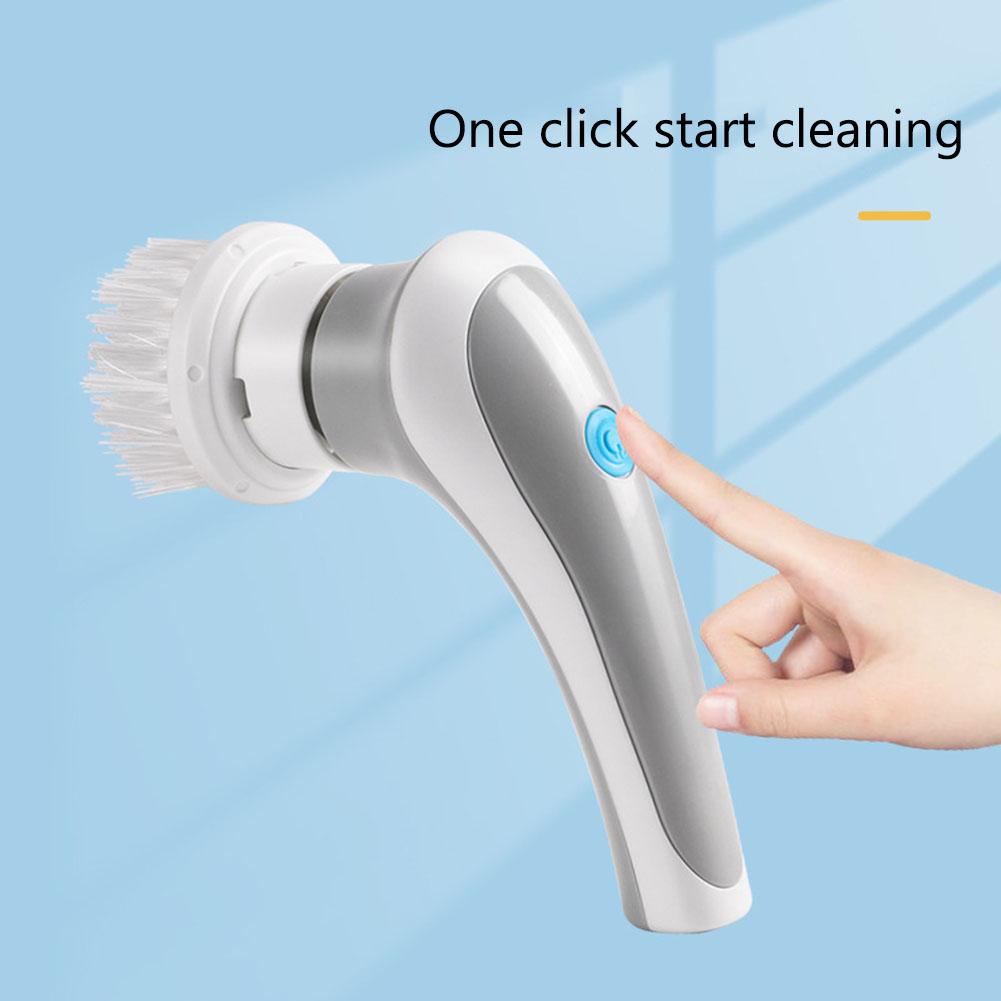 Electric Clean Brush Multifunctional Wireless Clean Brush 360 Degree Rotation 3 Replaceable Brush Heads Kichen Accessories
Electric Clean Brush Multifunctional Wireless Clean Brush 360 Degree Rotation 3 Replaceable Brush Heads Kichen Accessories