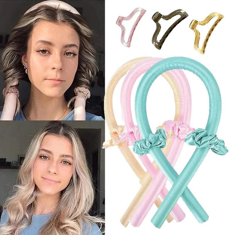1-4pcs Woman Heatless Curling Rod Heatless Hair Curls Headband Make Hair Soft Shiny Hair Curler Hairdressing Tools Accessories
1-4pcs Woman Heatless Curling Rod Heatless Hair Curls Headband Make Hair Soft Shiny Hair Curler Hairdressing Tools Accessories