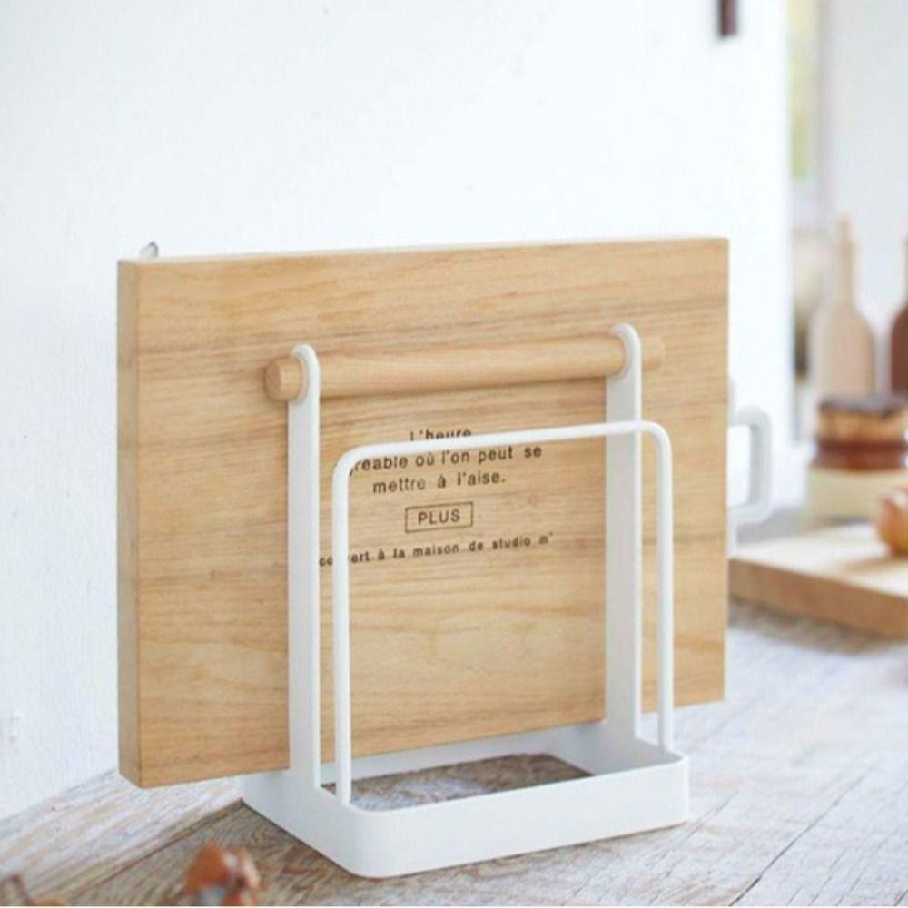 Multi Layer Cutting Board Rack Metal Pot Lid Rack Shelf Chopping Board Organizer for Countertop білий
Multi Layer Cutting Board Rack Metal Pot Lid Rack Shelf Chopping Board Organizer for Countertop білий