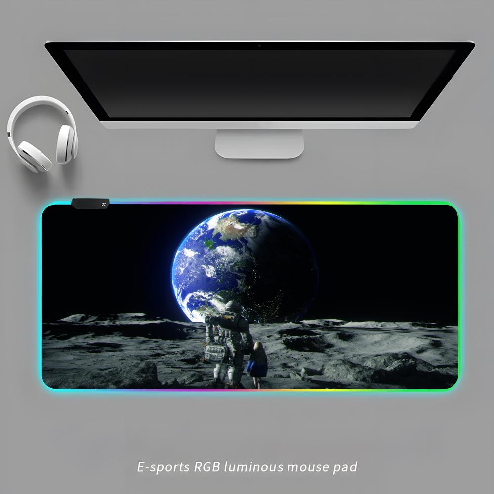 Pragmata White Mouse Pad RGB Gaming Mouse Pad Desk Mat HD Gamer Large LED Light XXL MousePads RGB600x300x3mm
Pragmata White Mouse Pad RGB Gaming Mouse Pad Desk Mat HD Gamer Large LED Light XXL MousePads RGB600x300x3mm