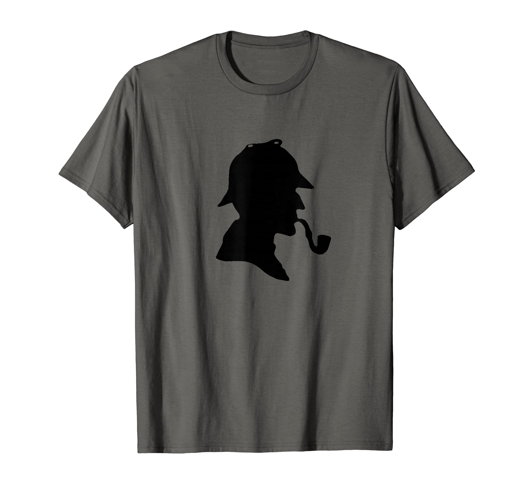 Famous Sherlock Holmes Detective Silhouette Hat Pipe Book T-Shirt
Famous Sherlock Holmes Detective Silhouette Hat Pipe Book T-Shirt